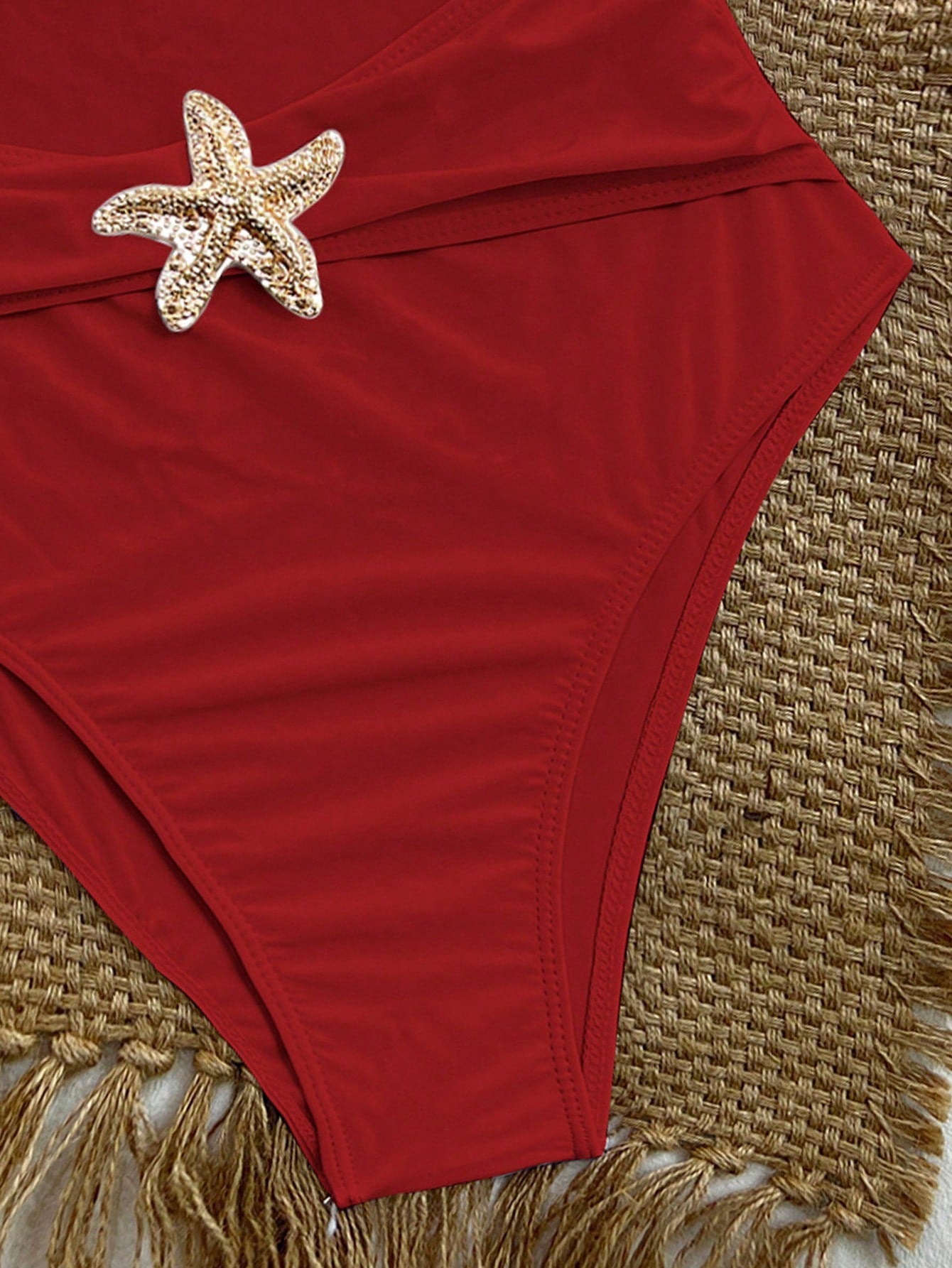 Maiô Tomara Que Caia Com Recortes E Apliques De Estrela