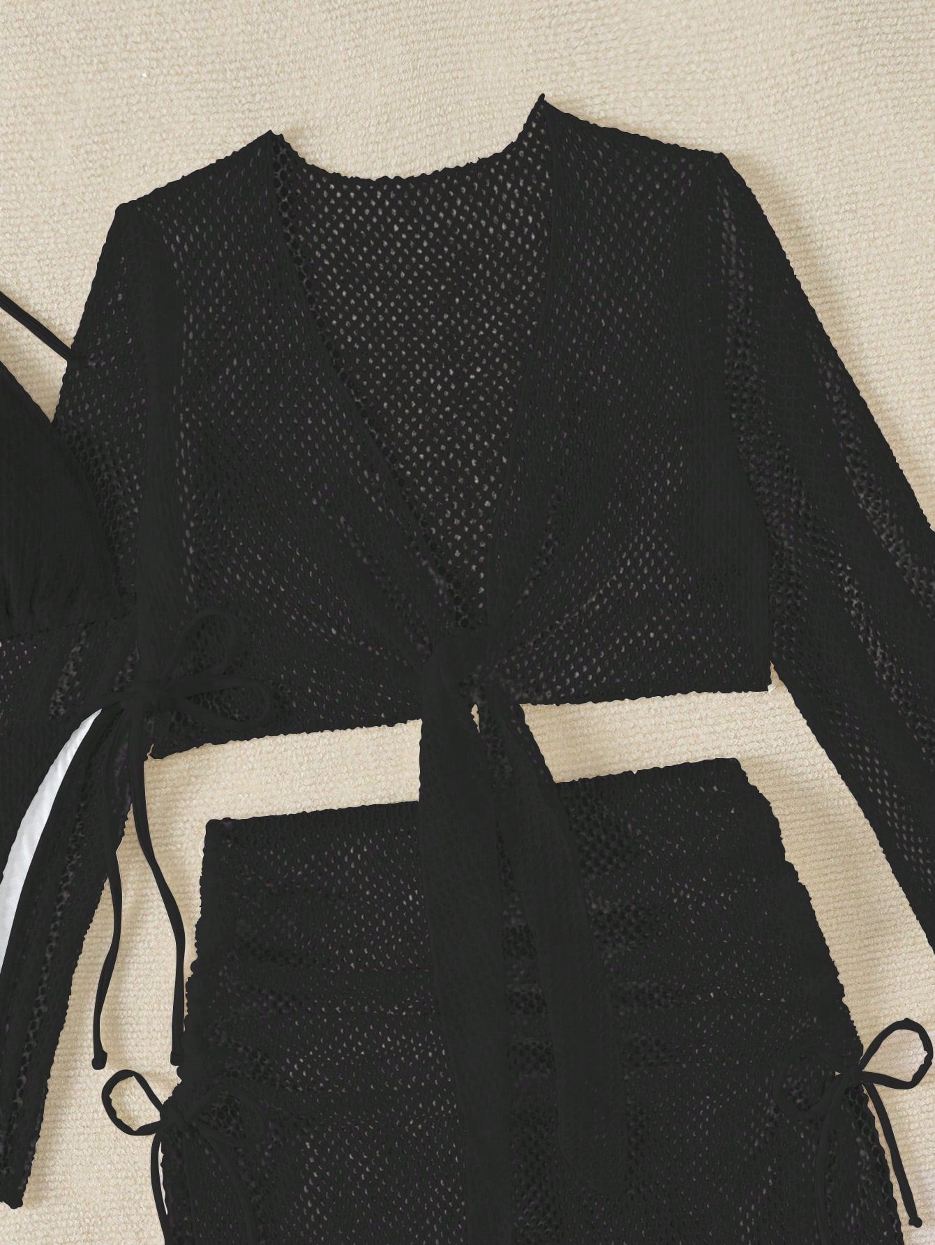 Conjunto Triângulo Com Saia E Blusa Estilo Texturizado