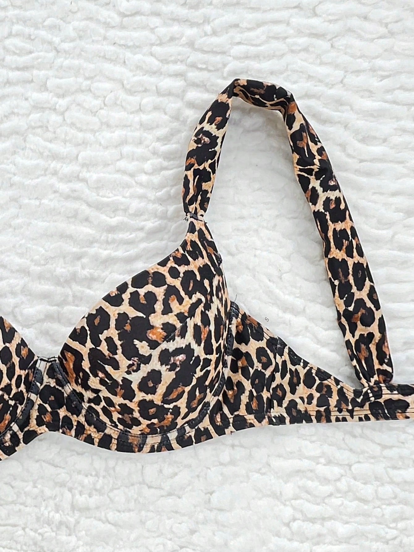 Biquíni Meia Taça Animal Print Com Alças Largas