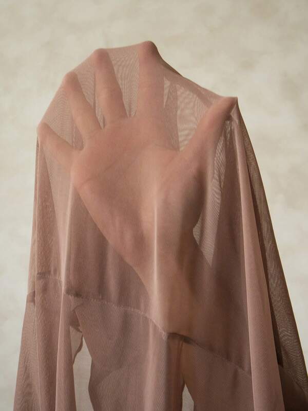 Saída De Praia Kimono Curto Transparente Com Amarração